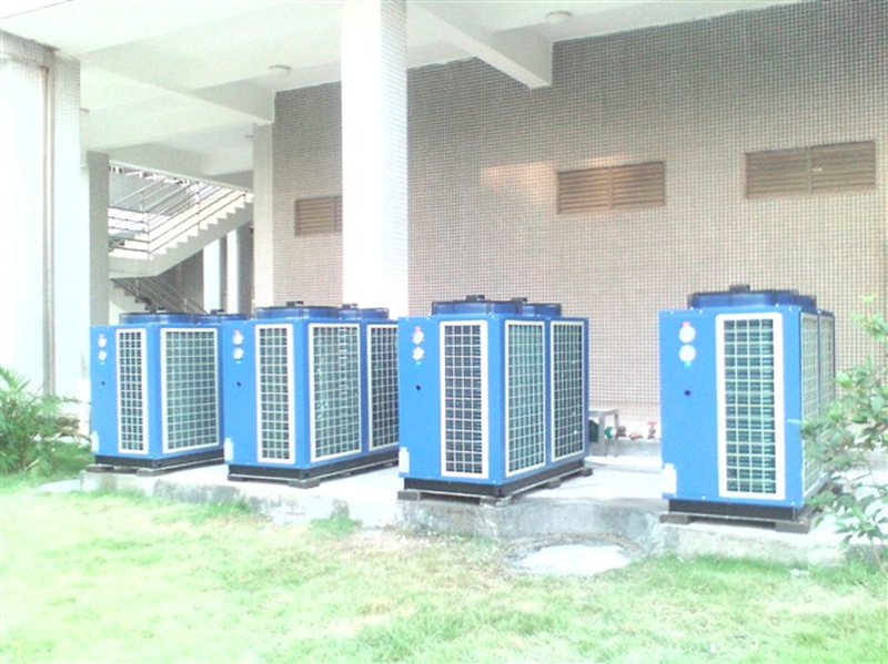 【澡堂空氣能熱水熱泵工程】水量大，溫度穩(wěn)定